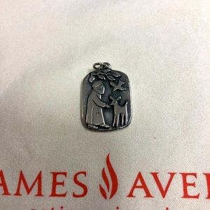 Large Retired Saint Francis pendant